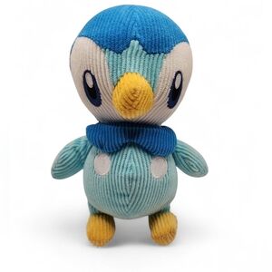 Pokemon Piplup‎ Corduroy 8" Penguin Plush 2022